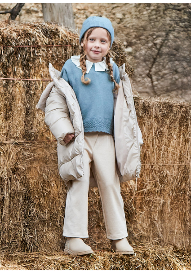 MAYORAL Bēšas platas bikses