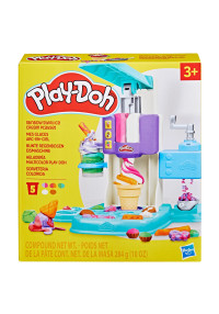PLAY-DOH Rotaļu komplekts Saldējuma varavīksnes virpuļi