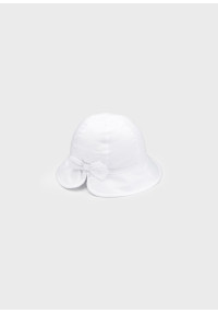 MAYORAL Kokvilnas balta cepurīte