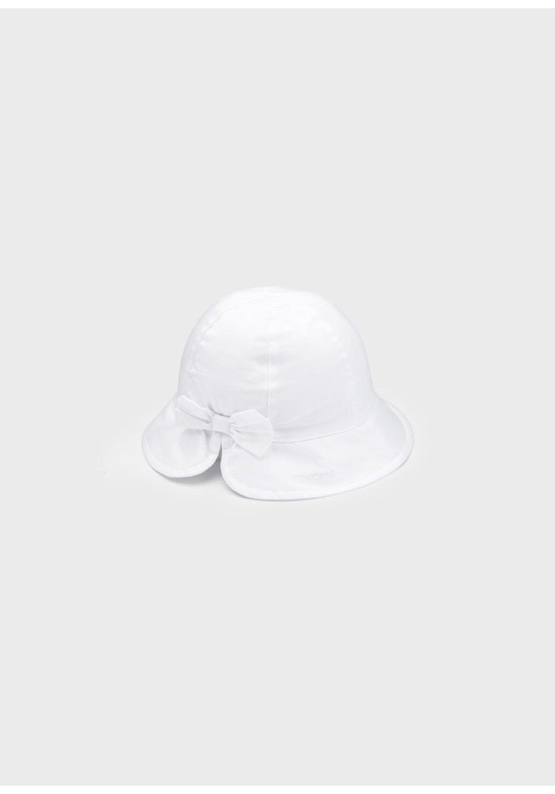 MAYORAL Kokvilnas balta cepurīte