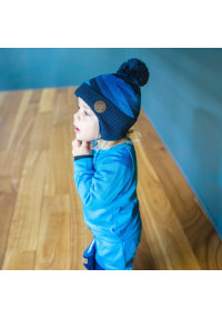 Lenne Merino vilnas maisījuma ziemas cepure ar kokvilnas oderi