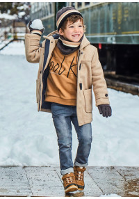 MAYORAL Tumši pelēki džinsi