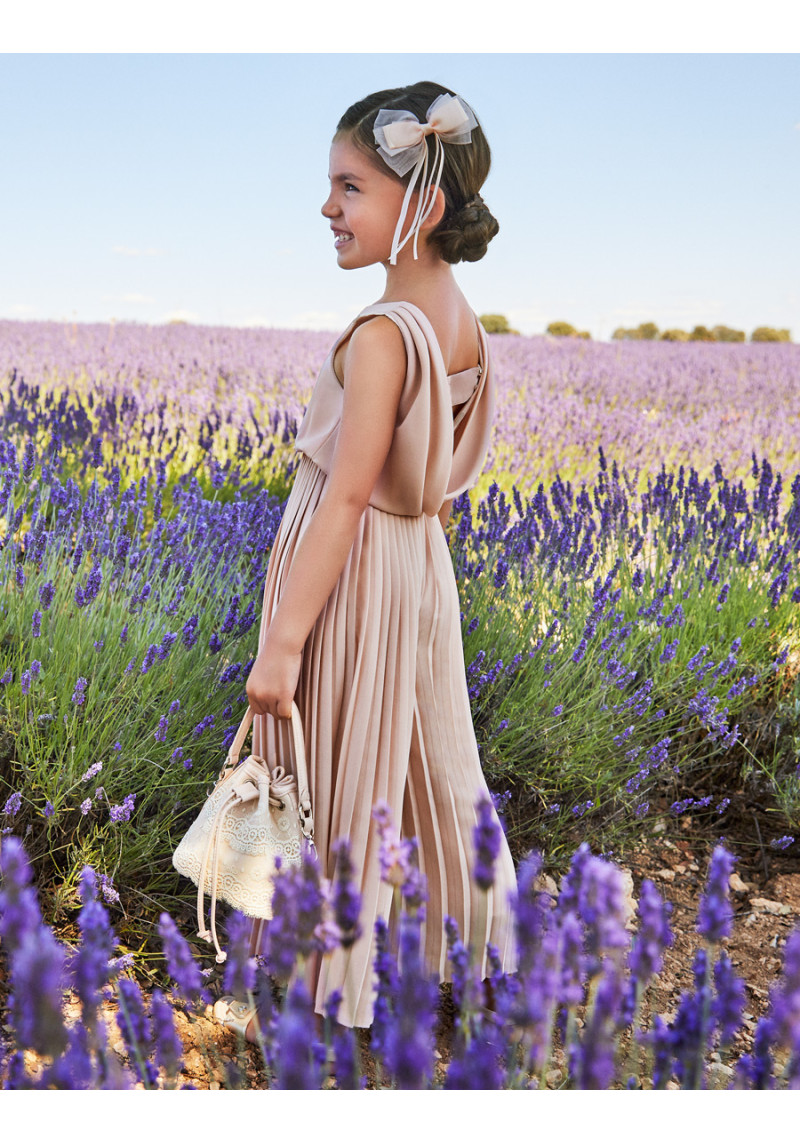 Abel&Lula Rozā plisēts kombinizons