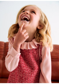 Abel&Lula Kleita no kombinēta auduma