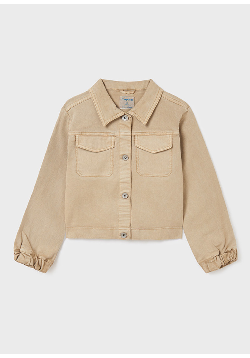 MAYORAL Bēša džinsa jaka
