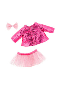 Lucky Doggy Apģērbu komplekts: Rozā jaka