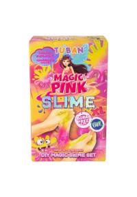 Tuban maģiskā slaima veidošanas komplekts XL – Rozā