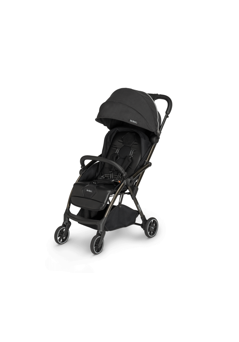 LECLERC Bērnu ratiņi Hexagon Carbon Black