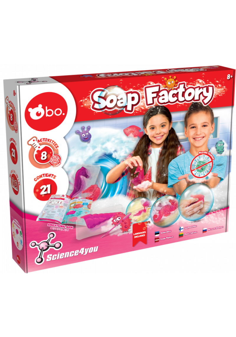 Izglītojošs komplekts “Ziepju rūpnīca”