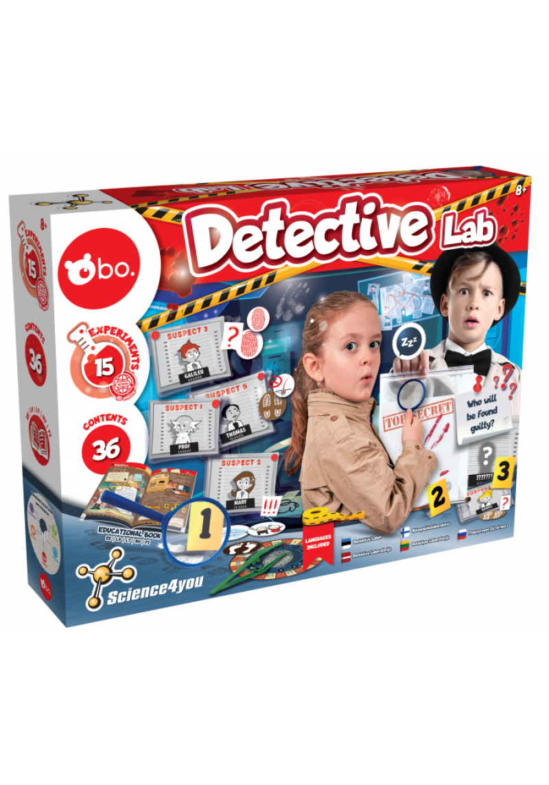 Izglītojošs komplekts "Detektīva laboratorija"
