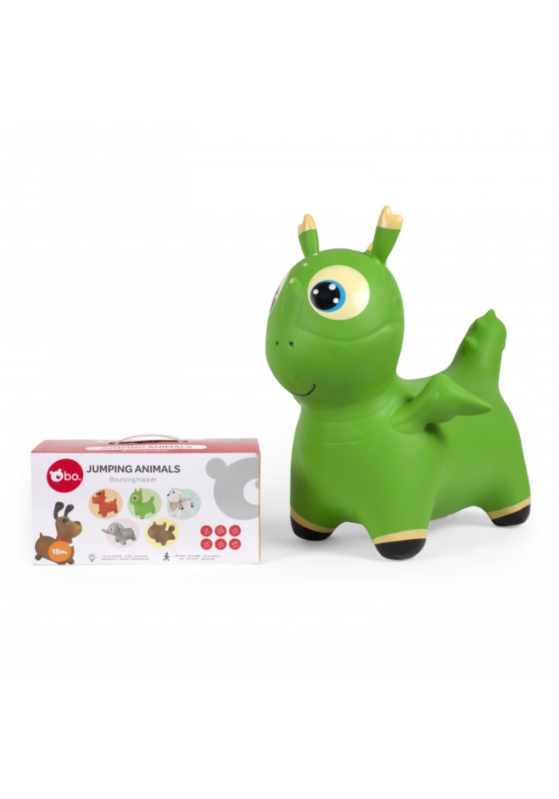 Lēkājošais dzīvnieks – Zaļais dinozaurs