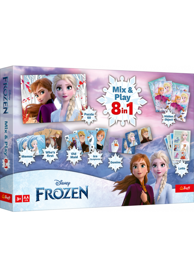 TREFL FROZEN Mix&play galda spēļu komplekts