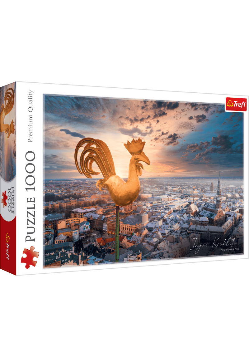TREFL Puzle Rīga, 1000 gab.
