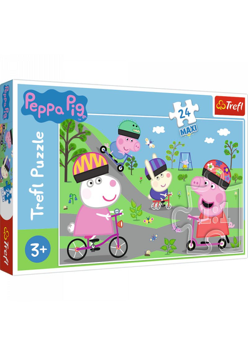 TREFL PEPPA PIG Puzle Peppa, 24 gab.