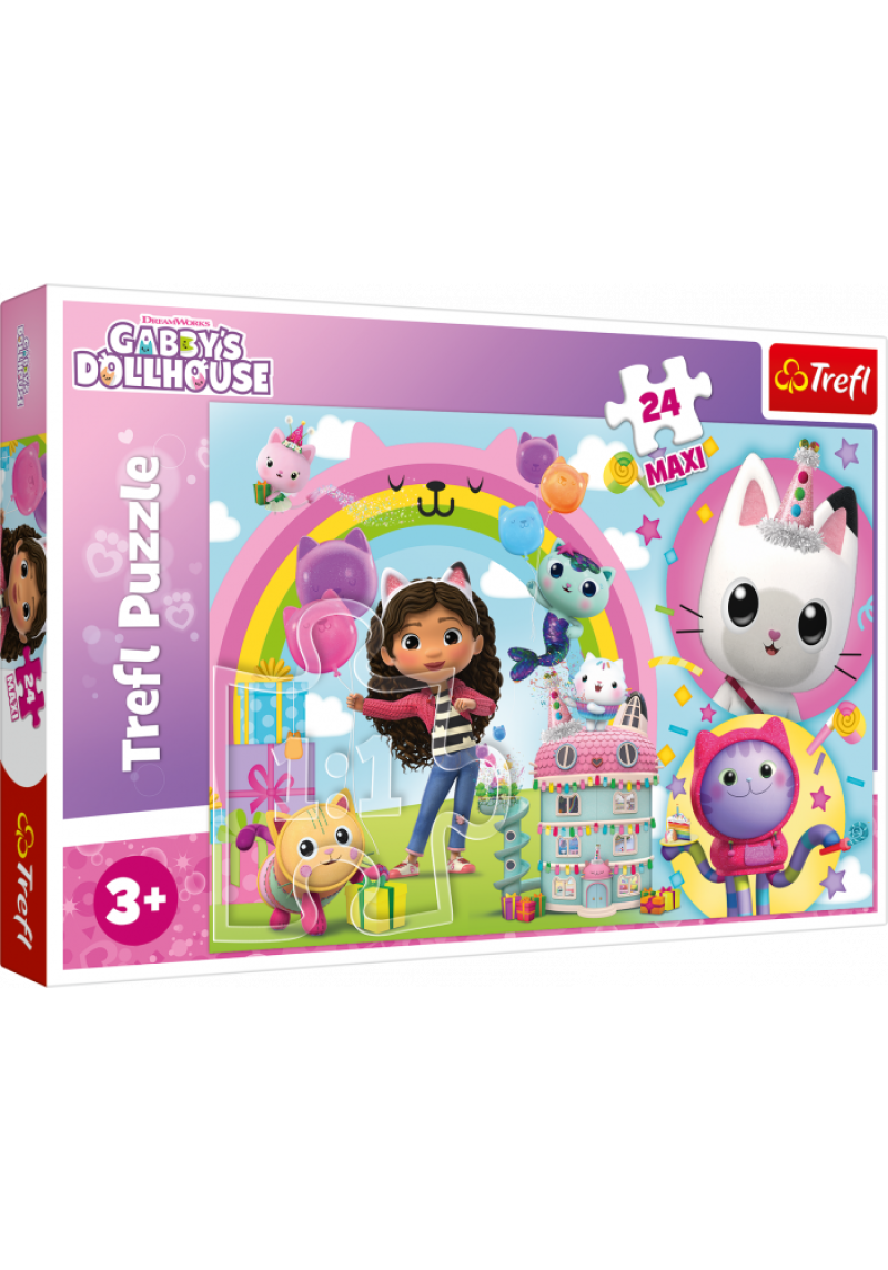 DOLLHOUSE Maxi puzle, 24 gab.