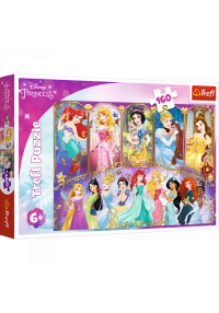 TREFL Puzle Princeses, 160 gab.