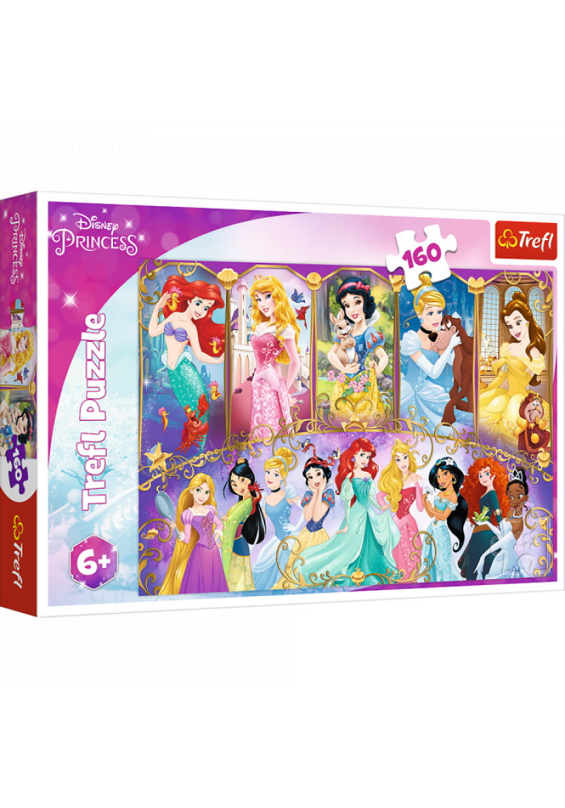 TREFL Puzle Princeses, 160 gab.