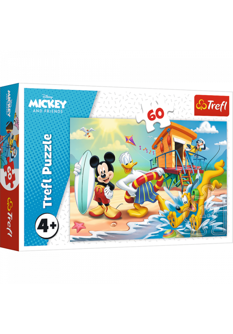 TREFL DISNEY Puzle Mikijs, 60 gab.
