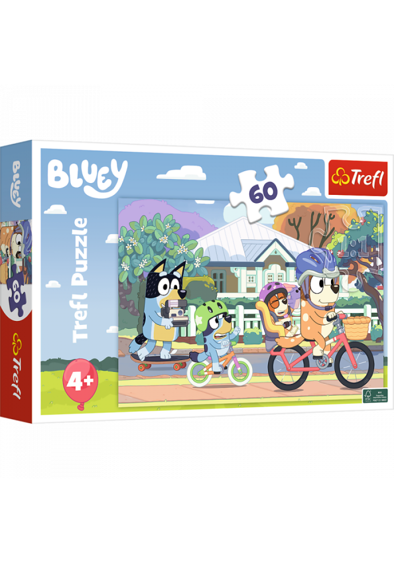 TREFL BLUEY Puzle, 60 gab.