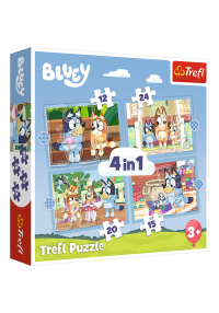 TREFL Pužļu komplekts 4in1