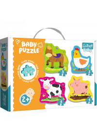 Puzle mazuļiem Lauksaimniecības dzīvnieki”