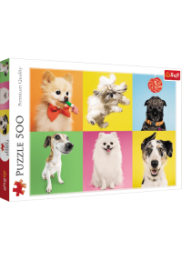 TREFL Puzle Suņi, 500 gab.