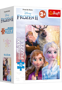 TREFL FROZEN Mini Maxi Puzle Ledus Sirds 2, 20 gab