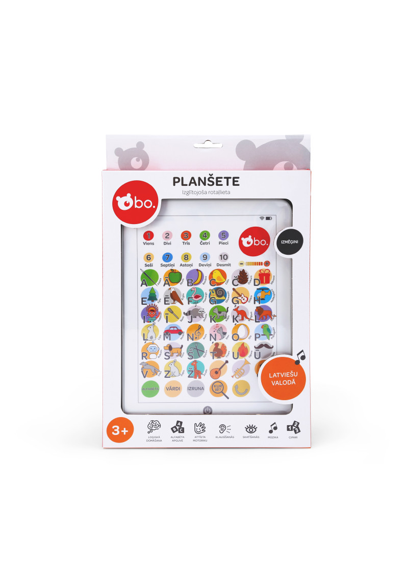 Izglītojoša planšete (Latviešu val.)